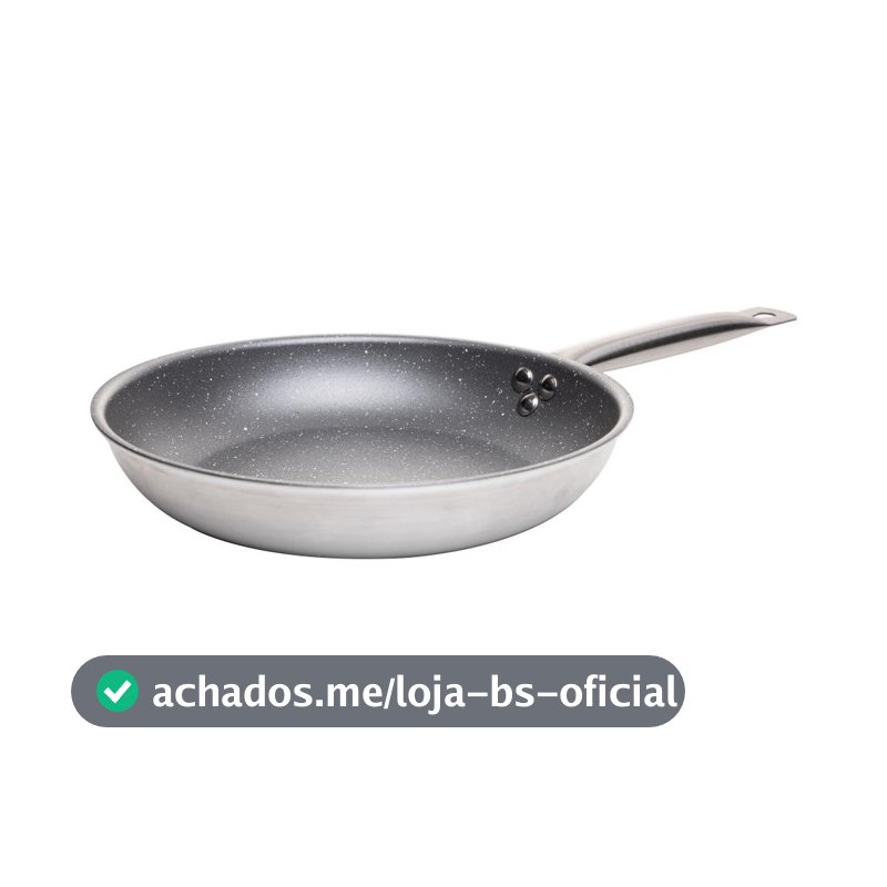 Frigideira de Indução Prime Cook Wolff 20cm Cinza
