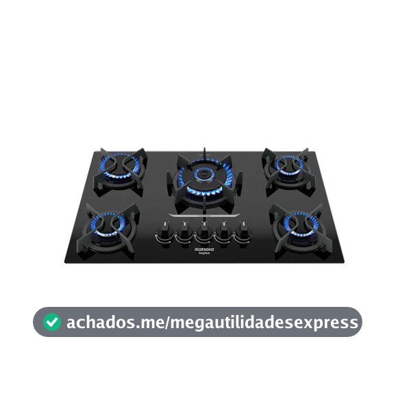 Cooktop Itaplus 5 Bocas Tripla Chama Itatiaia