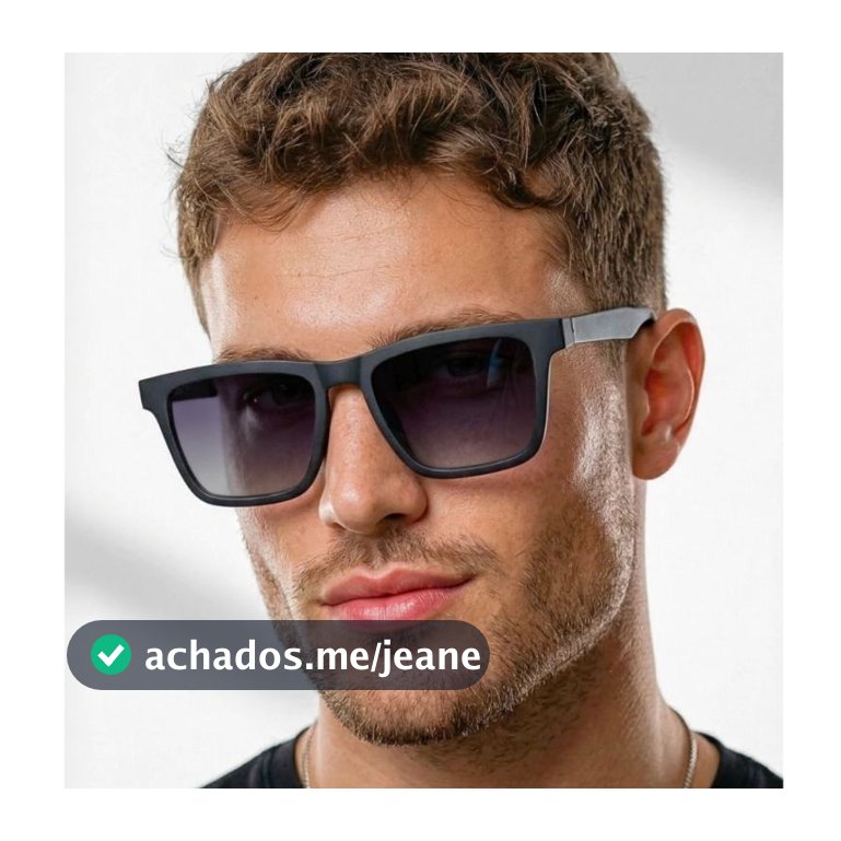 Oculos de Sol Quadrado Premium Napoli Clássico Basico Tendencia Moda Praia uv400 Masculino Feminino