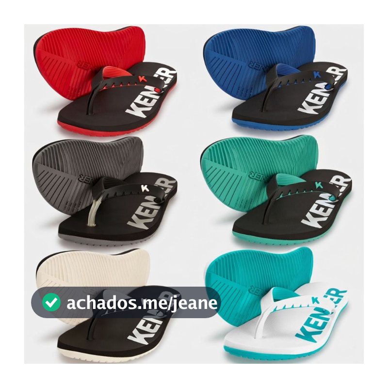 Chinelo Kenner Red Original Masculino