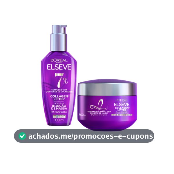 Kit Colágeno Lifter L'oréal Paris Creme Tratamento 300g + Sérum 100ml
