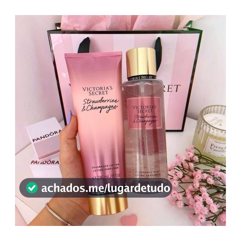 Kit Hidratante Corporal + Body Splash Feminino | Fragrância Doce Frutal | Hidratação Prolongada | Pele Macia