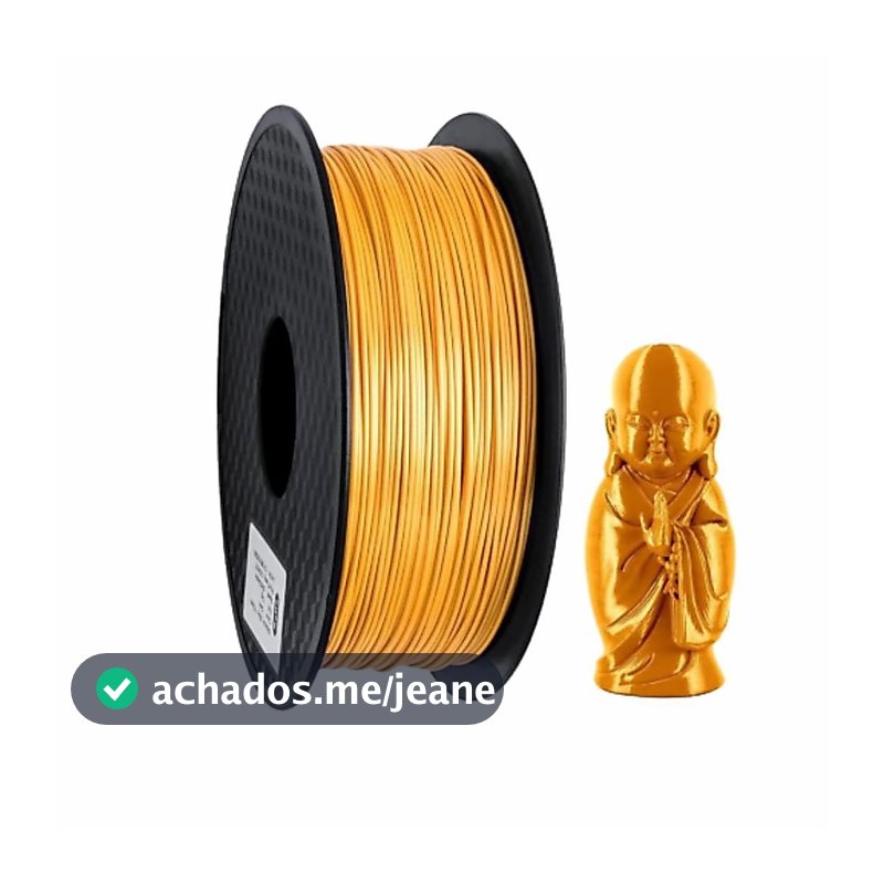 Filamento 3D - PETG Dourado 1KG (1.75MM) MASTERPRINT