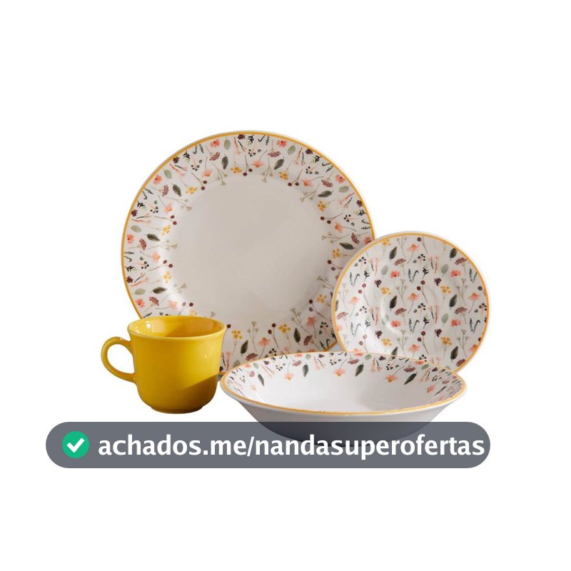 Aparelho Jantar Ashley 16Un Corona Cv265841