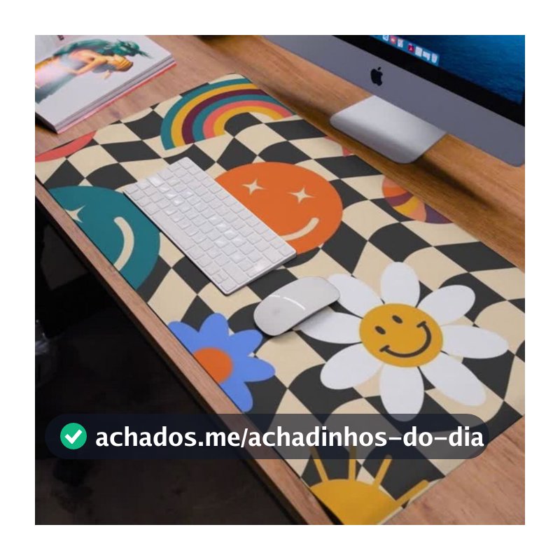 Mouse Pad Premium Gamer 70x30  Estilo para Escritório ou Setup