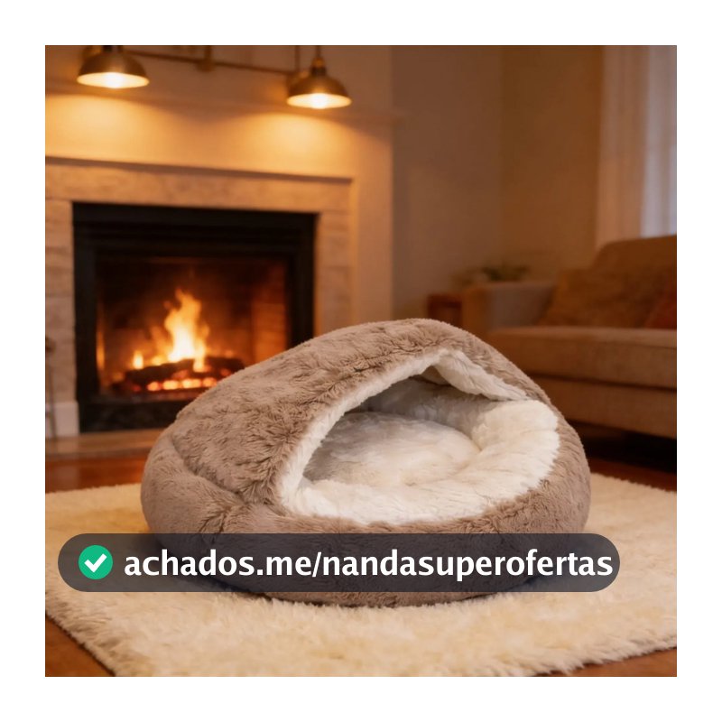 CAMA PET NUVEM COBERTA DONUT FECHADA CAMINHA COM COBERTURA PELUCIA IGLU PLUSH CASINHA  M 50 OU G 60