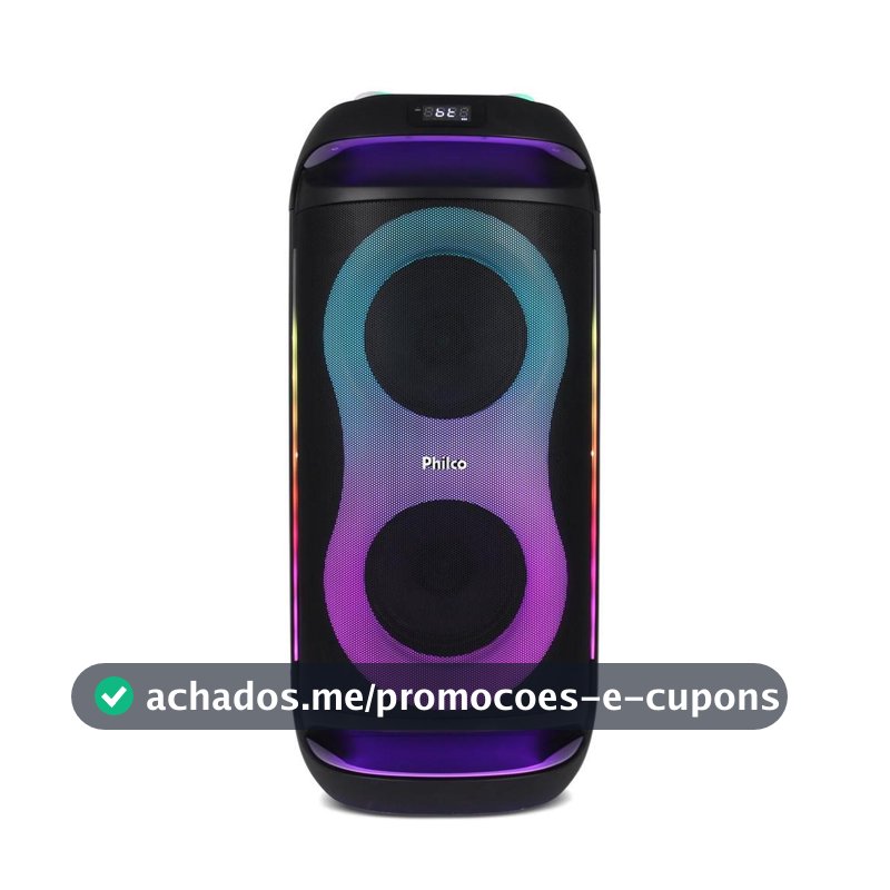 Caixa de Som Philco Extreme Ex Bass 800W PCX6702