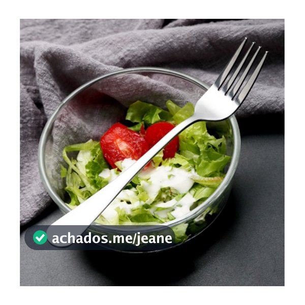 Kit 12 Garfo Aço Inoxidável Para Frutas Prata Chá Da Tarde Restaurante Faqueiro Promoção