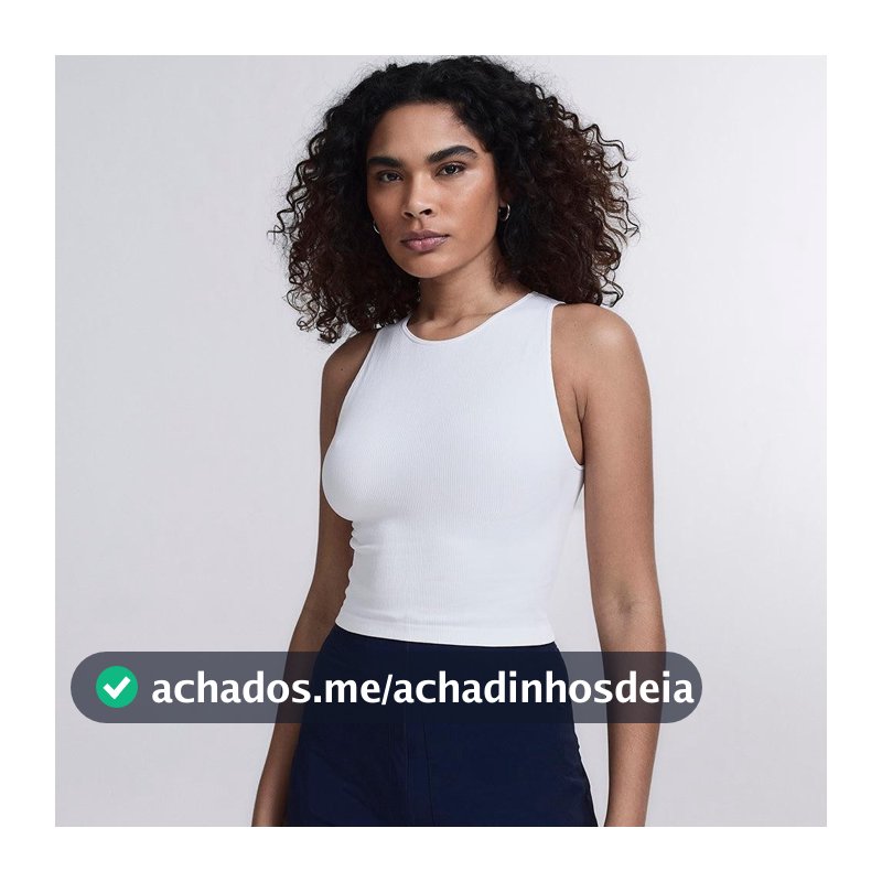Regata Insider Cropped IN-FORM Seamless Feminino
