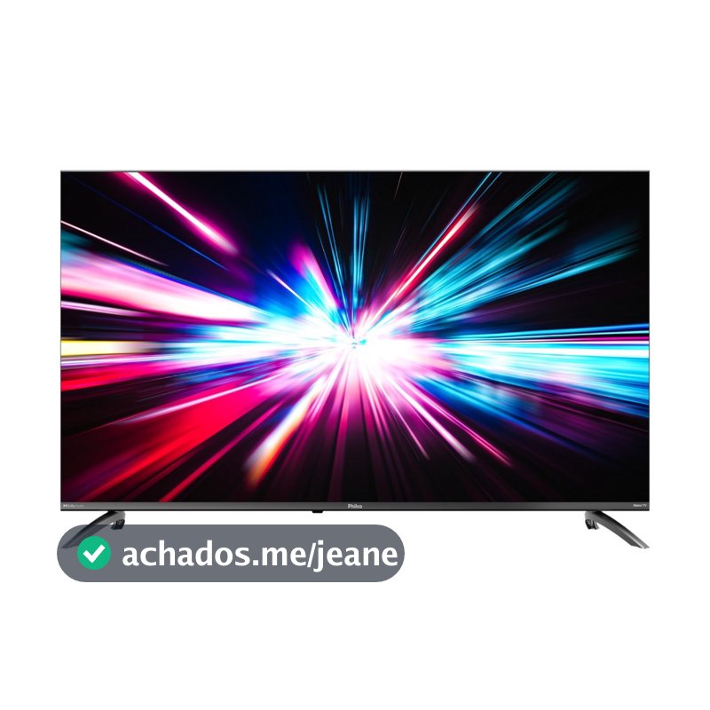 SMART TV PHILCO 50" 4K UHD ROKU TV HDR10 DOLBY AUDIO P50CRB SPACE GRAY