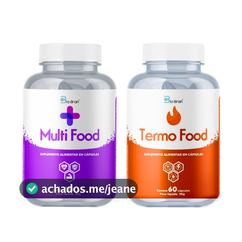 Kit 2 Potes - Termogênico e Inibidor de Apetite + Multivitamínico Mineral Completo (A-Z)