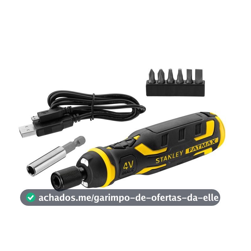 Parafusadeira Sem Fio STANLEY FMHT66719-0 4V USB-C