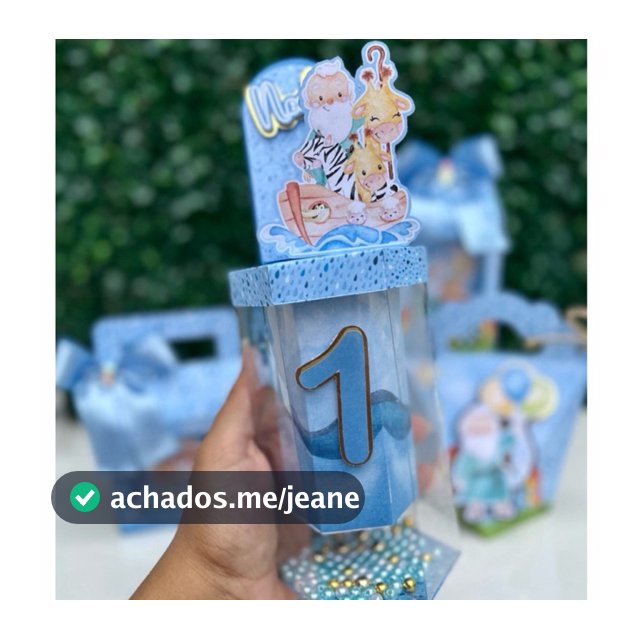 Kit caixas Shaker luxo (TODOS OS TEMAS)