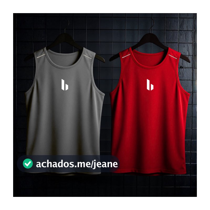 Kit  2  Regatas  Masculinas Dry Fitess Camisas DryFit  Masculino  Regata  Academia