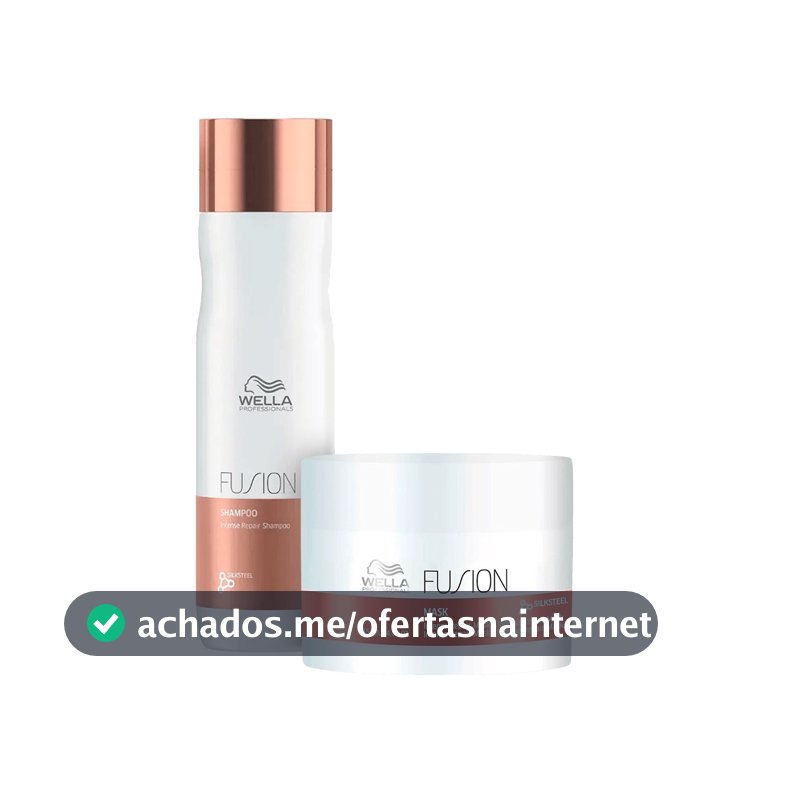 Kit Fusion Shampoo & Máscara - Wella Professionals