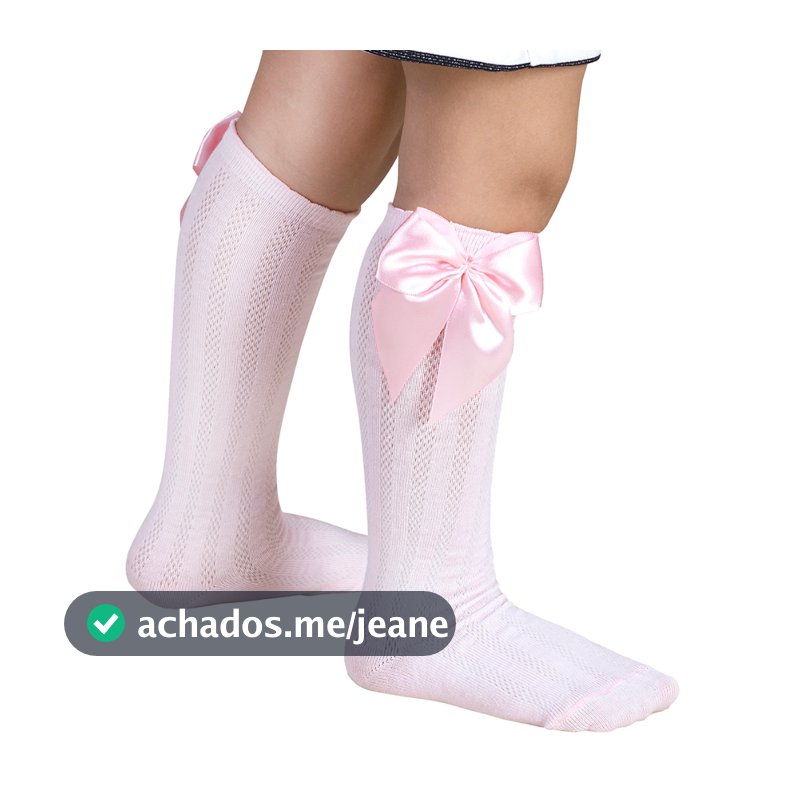 Meia Festa Kids Menina Meias lacinho Infantil Bebe Feminina Meia Infantil