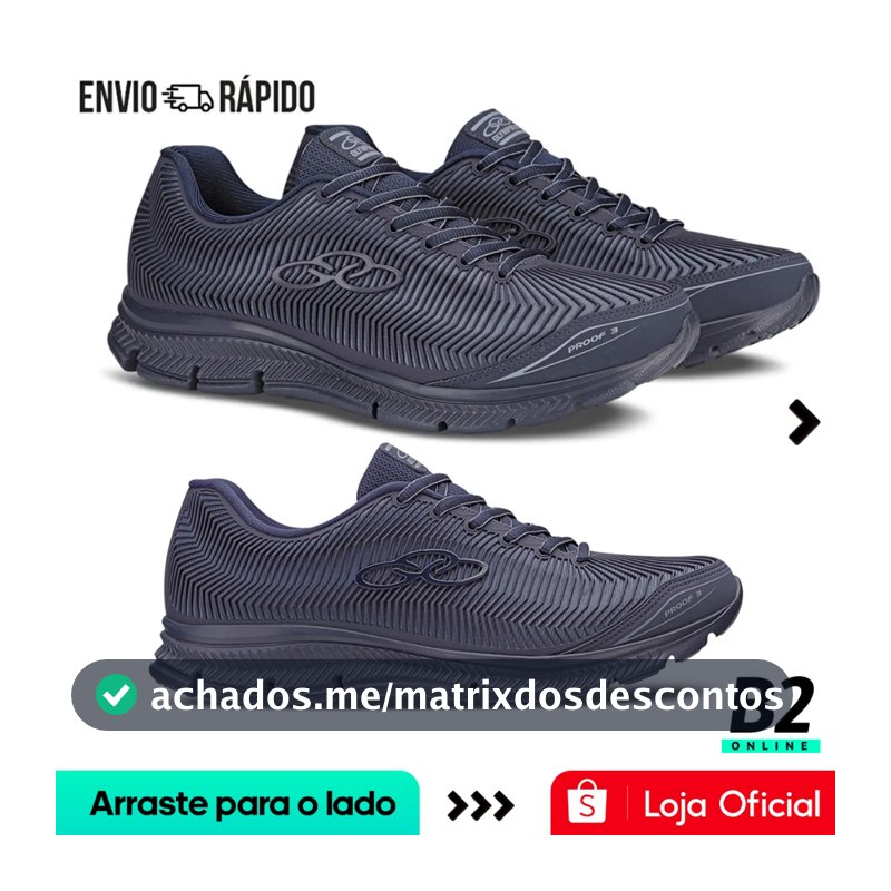 Tênis Olympikus Proof 3 Masculino Original com Nota Fiscal e Garantia