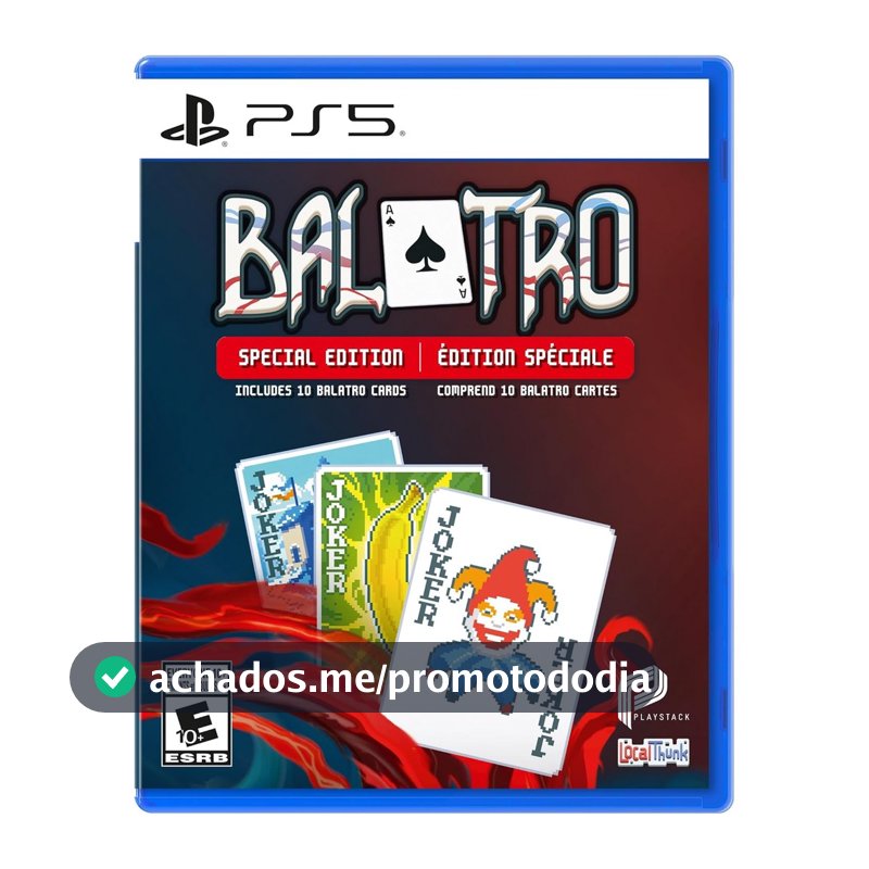 Balatro Special Edition PS5 Midia Fisica