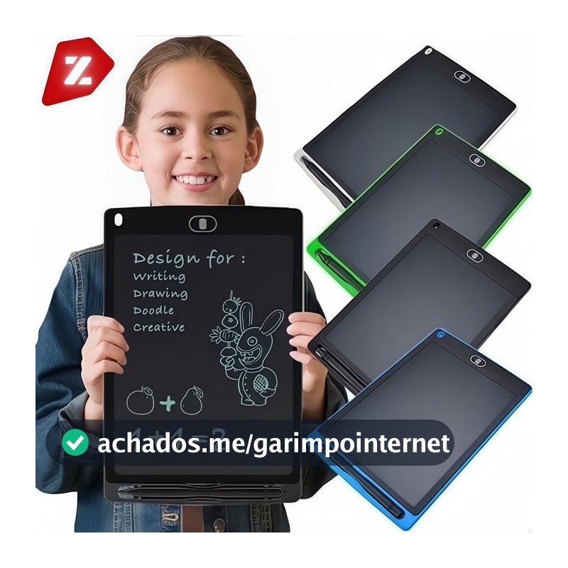 Lousa Mágica Tela Lcd Tablet Infantil De Escrever E Desenhar 8.5/10/12 Polegadas brinquedo infantil Para menina/menino