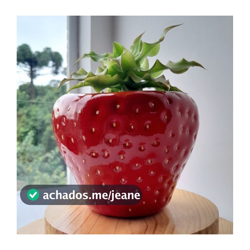Vaso Morango Multiuso fruta Pote Decorativo Moderno Alta Qualidade Cerâmica Cachepô