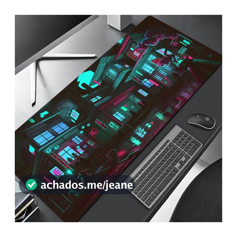 Mouse Pad Gamer Vários Modelos Populares Borda Costurada Tamanhos Diversos