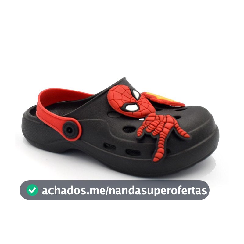 Babuche de Menino Grendene Marvel do 27 ao 34 23463