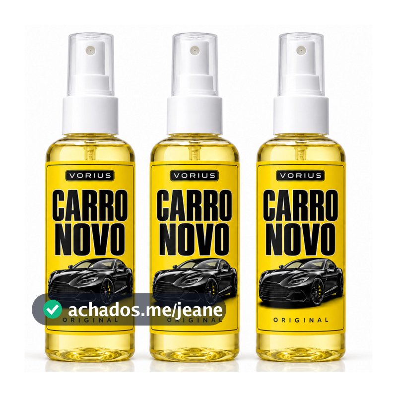 Perfume Para Carro Aroma Carro Novo Spray Odorizante Automotivo Fragrância Duradoura