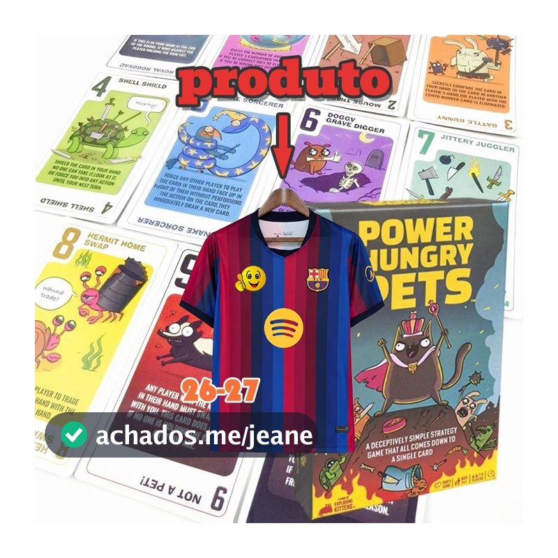 Jogo de Cartas Decorativo Power Hungry Pets, Jogos de Tabuleiro de Estratégia para Festas em Família, Desafiador FOFC