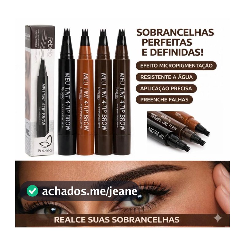 Caneta Tattoo Sobrancelha Barba À Prova D 'água fio a fio Microblanding Makeup