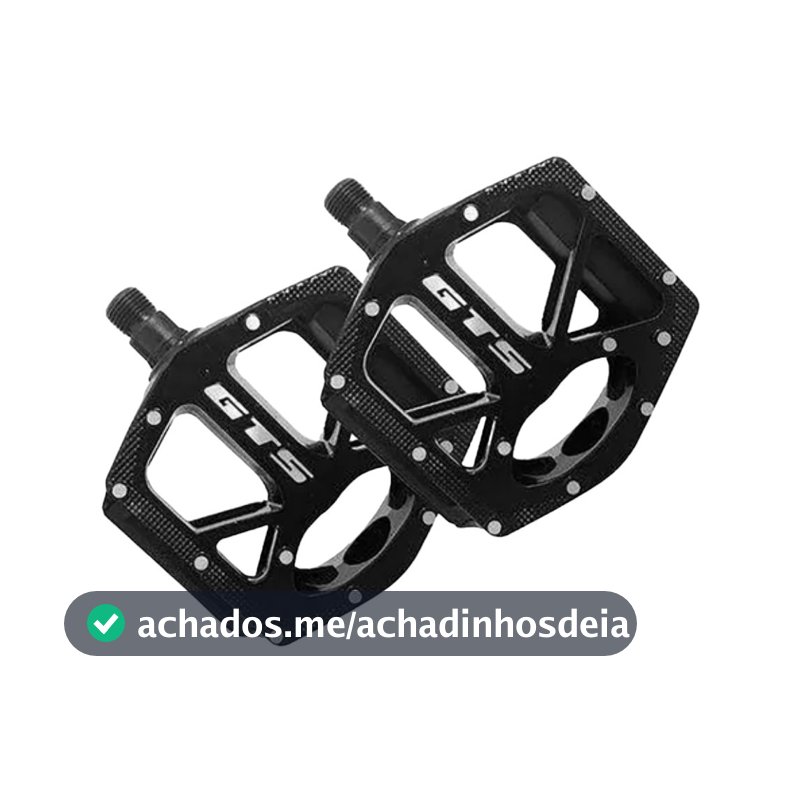 Pedal Plataforma Gts Alumínio Inglês Grosso 9/16