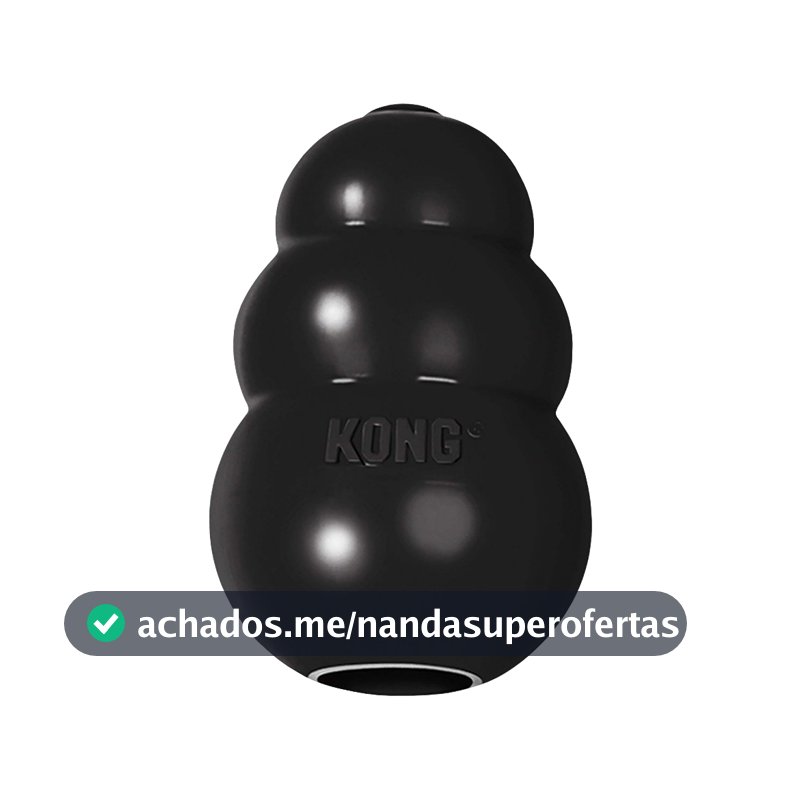Brinquedo Mordedor Recheável Para Cães Kong Extreme Grande