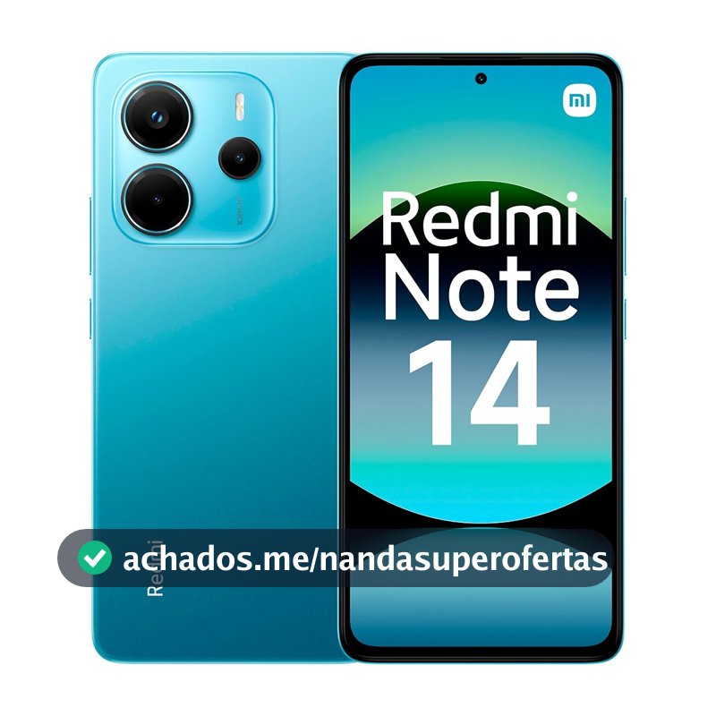Celular Xiaomi Redmi Note 14 4G Versão Global Original