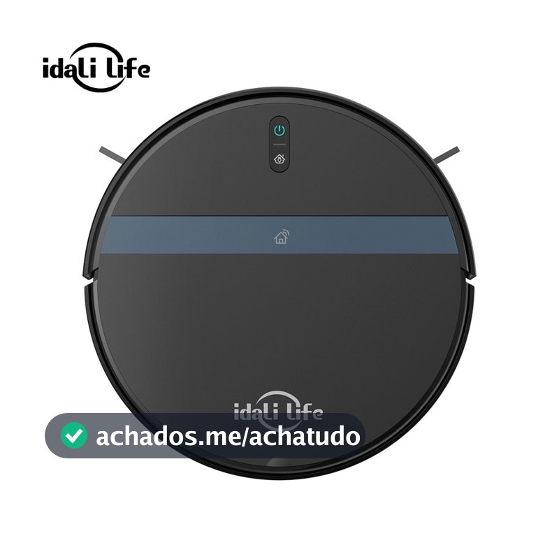 Aspirador de Pó Para Casa Robô Inteligente Com Sensores Anti- queda IDALI LIFE