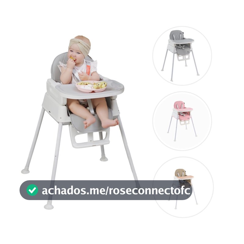 Cadeira De Alimentação Infantil 3 em 1 Harmony Maxi Baby