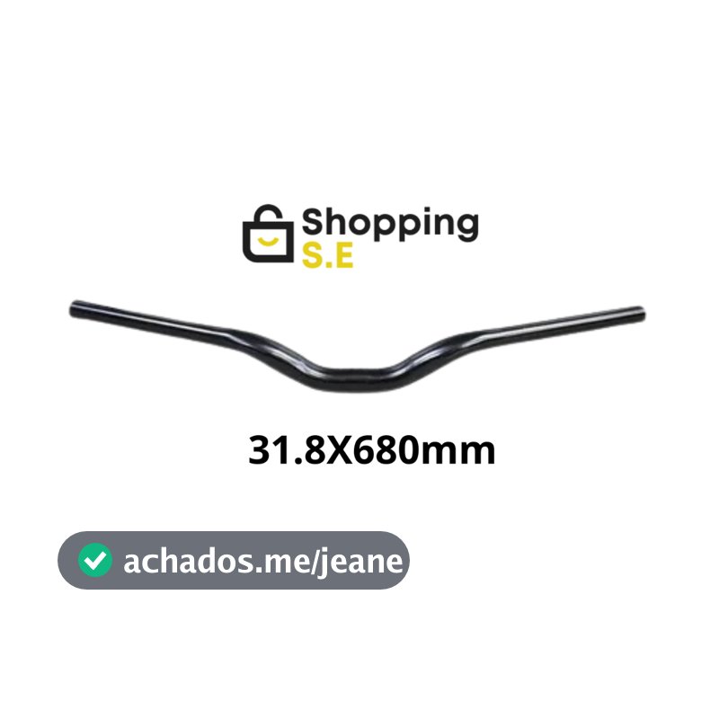 Guidão Voador Aço  31.8 X 680mm e 780mm Tipo Kalin Bike Gios Whelling