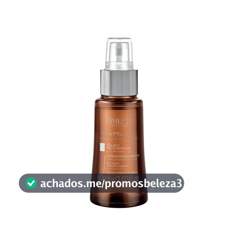 Amend Expertise Óleo Nutritivo Marula Fabulous Nutrition 55ml