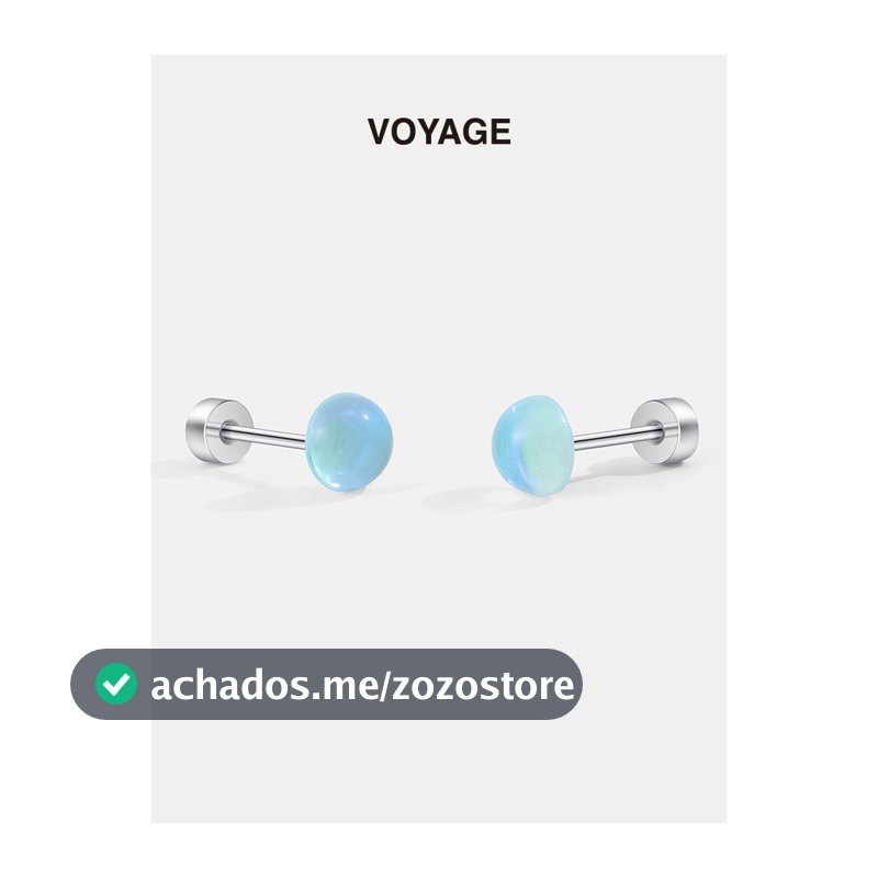 Brincos de resina azul feminino luz luxo nicho brincos High-End brincos caracol brincos não desbotados