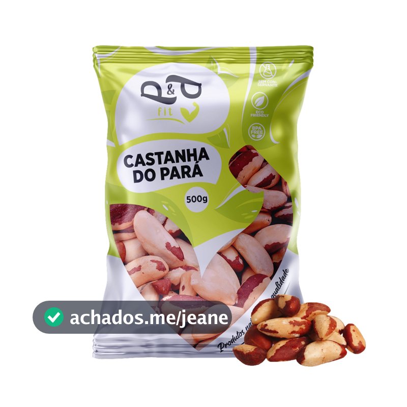 Castanha do Pará/Brasil Inteira 500g - P&P