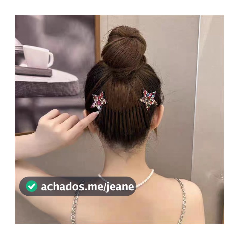 Grampo De Cabelo Coreano Para Classificação De Moscas – Acessórios Elegantes De Argola Mulheres
