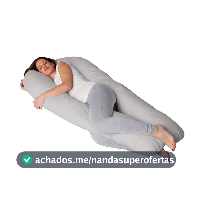 Travesseiro de corpo para Gestante Gravida 1,20x60 micropercal  200 fios Promoção