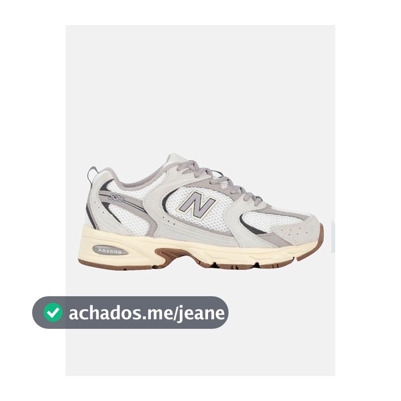 Tênis New Balance 530 Original Cinza Claro/Cinza