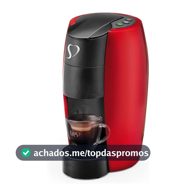 Cafeteira Espresso 3 Corações Lov Multibebidas Vermelha - 220V