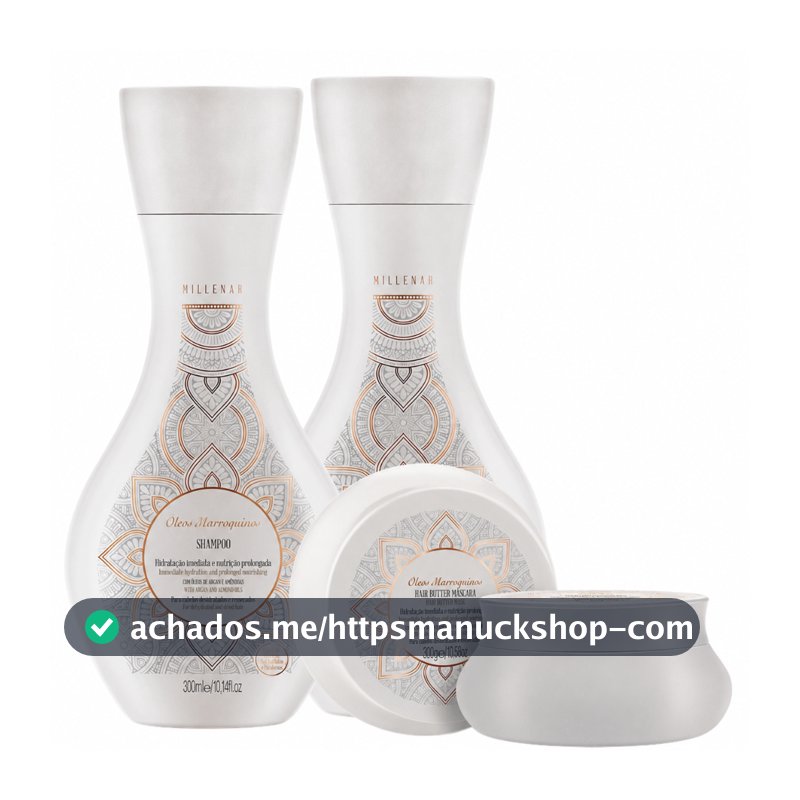 AMEND KIT MILLENAR ÓLEOS MARROQUINOS - 3 PRODUTOS