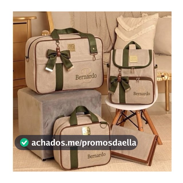 Kit Bolsas de Maternidade Personalizadas Premium | Enxoval de Bebé Impermeável