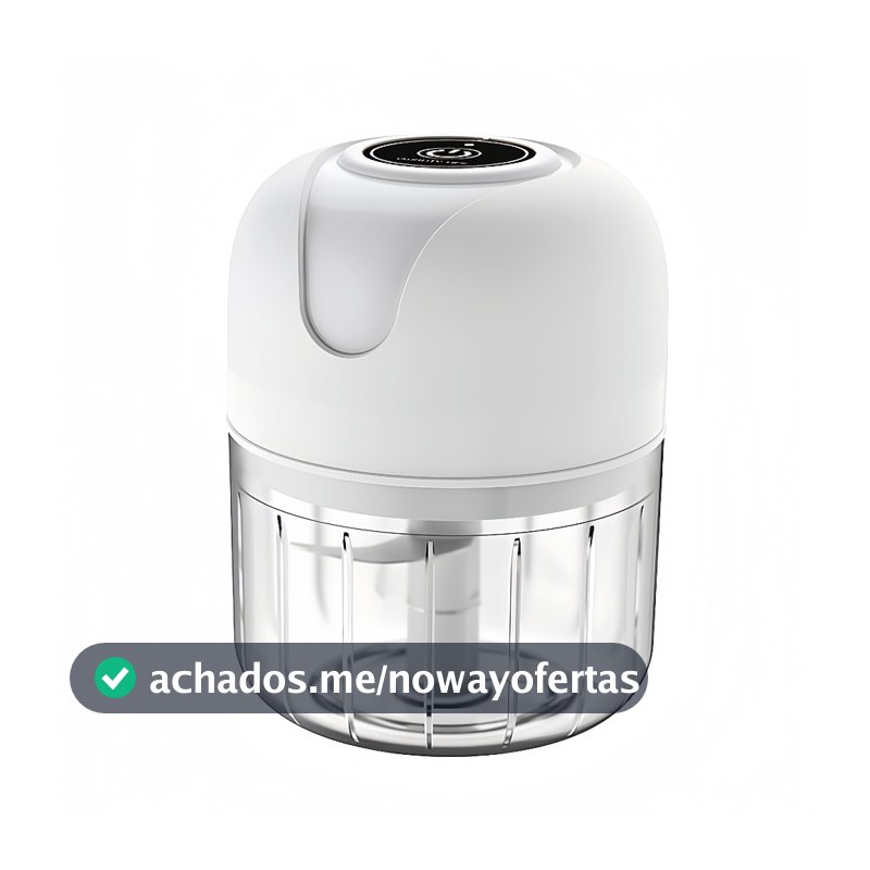 Mini Processador Triturador Sem Fio Elétrico 250ML De Alimentos Para Legumes Alho Gengibre Espremedor De Alho
