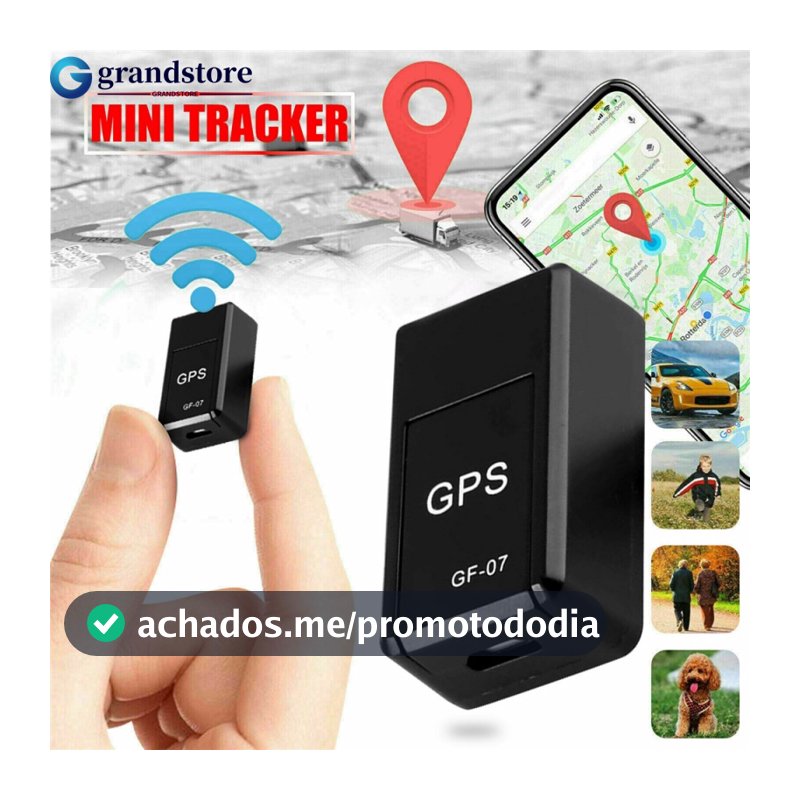 GS GPS GF-07 Rastreador De Carro Mini Localizador Inteligente Anti-Perda De Gravação Controle Por Voz