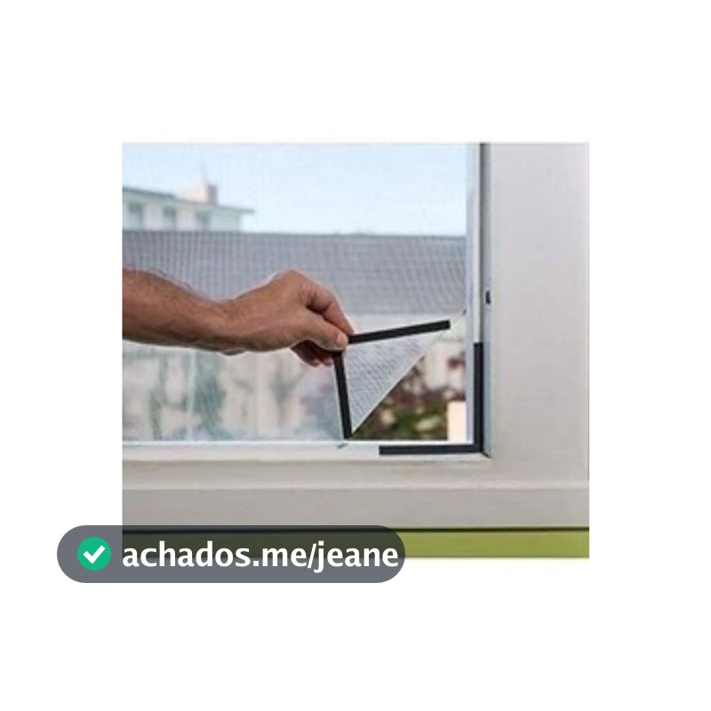 Tela Mosquiteiro Para Janela Diversos tamanhos Com Velcro Anti-inseto Autocolante Pernilongo Removível