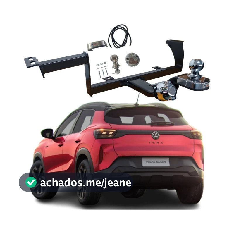 Engate Reboque Fixo VW Tera 2018 até 2026 500kg
