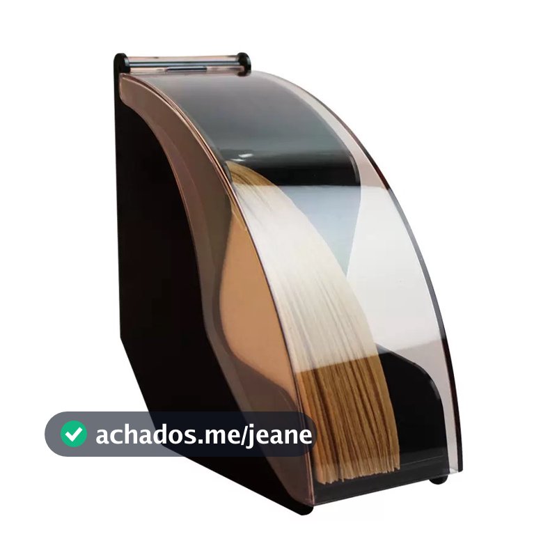 Caixa Para Armazenar Filtros De Café V60 Com Tampa