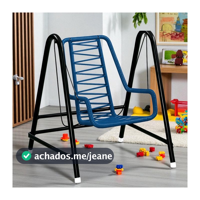 Cadeirinha de Fio Balanço para Criança Bebê Varanda Brinquedos Reclinável
